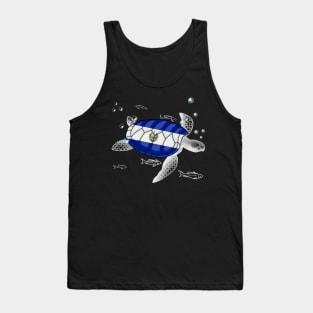 El Salvador Turtle Tank Top